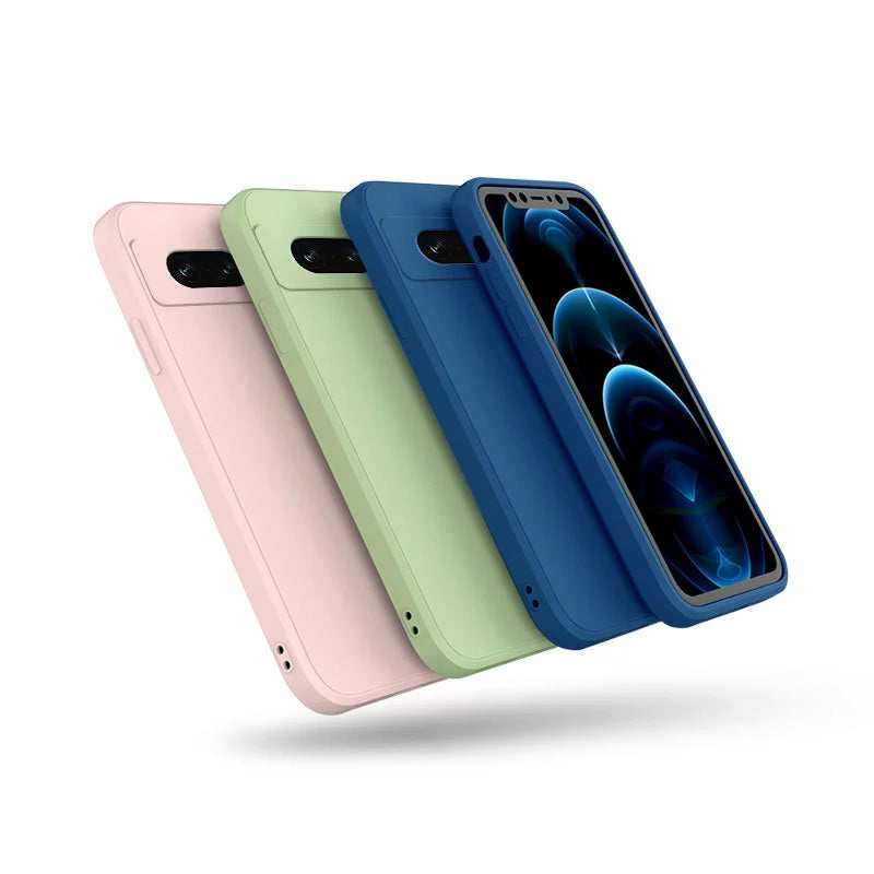 Liquid Silicone Phone Case For Google Pixel 10/9/8/7/6/ a Pro XL